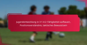 Read more about the article Jugendentwicklung in 3-1-4-2: Fähigkeiten aufbauen, Positionsverständnis, taktisches Bewusstsein