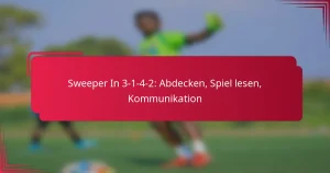 Read more about the article Sweeper In 3-1-4-2: Abdecken, Spiel lesen, Kommunikation