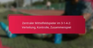 Read more about the article Zentraler Mittelfeldspieler im 3-1-4-2: Verteilung, Kontrolle, Zusammenspiel